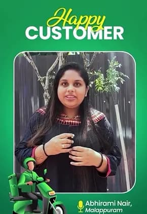 Abhirami, a KartoKart customer